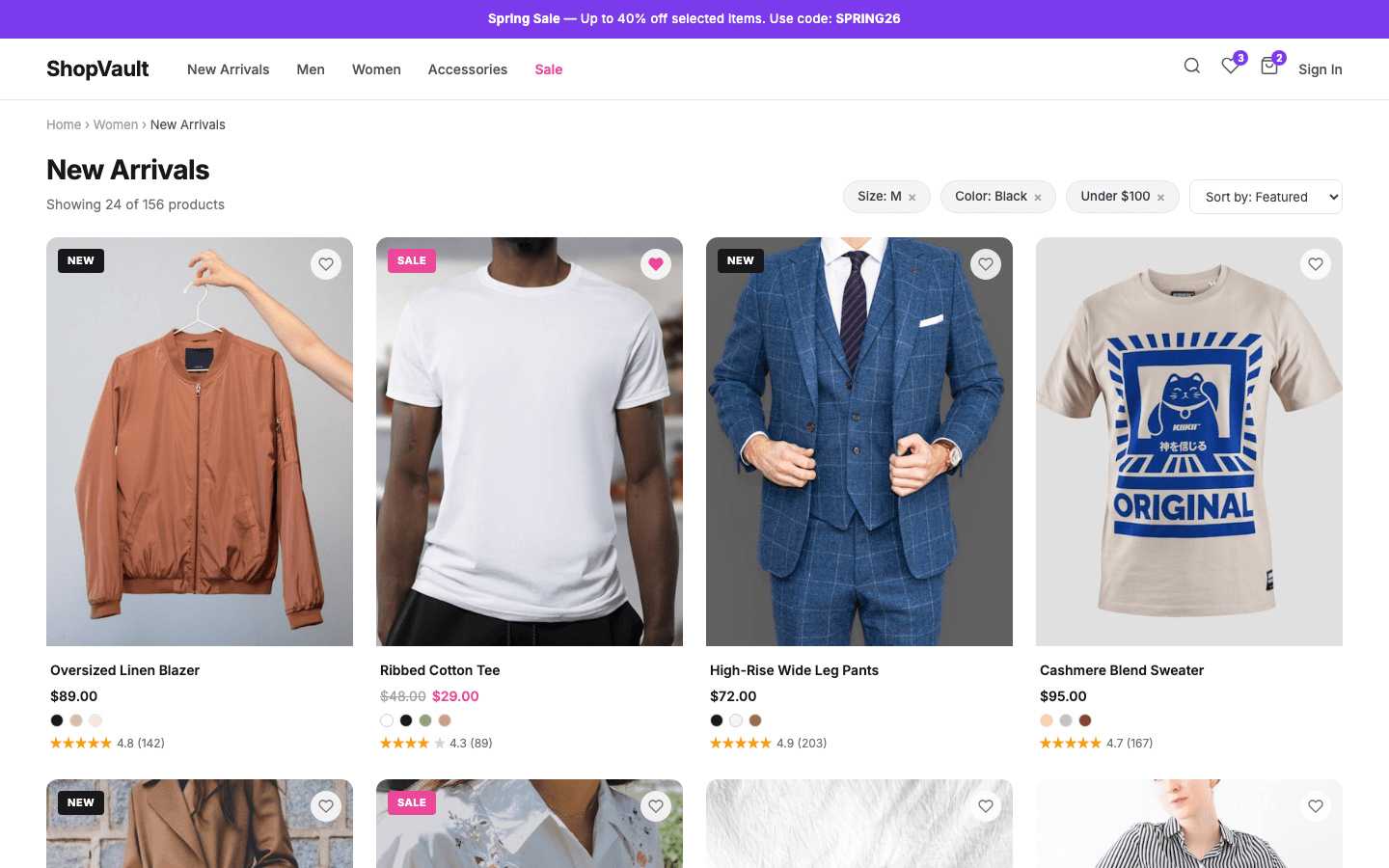 E-Commerce Storefront